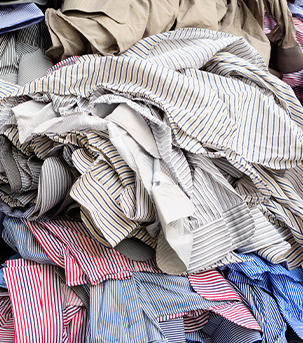 Recover textile waste